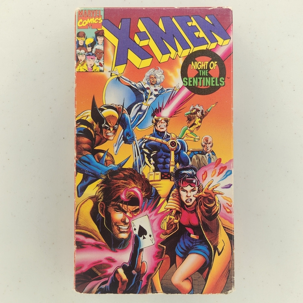 Marvel X-Men VHS - Night Of The Sentinals